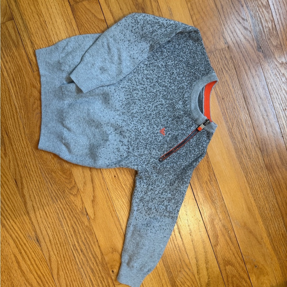 Giorgio Armani Gray Kids Sweater 4T